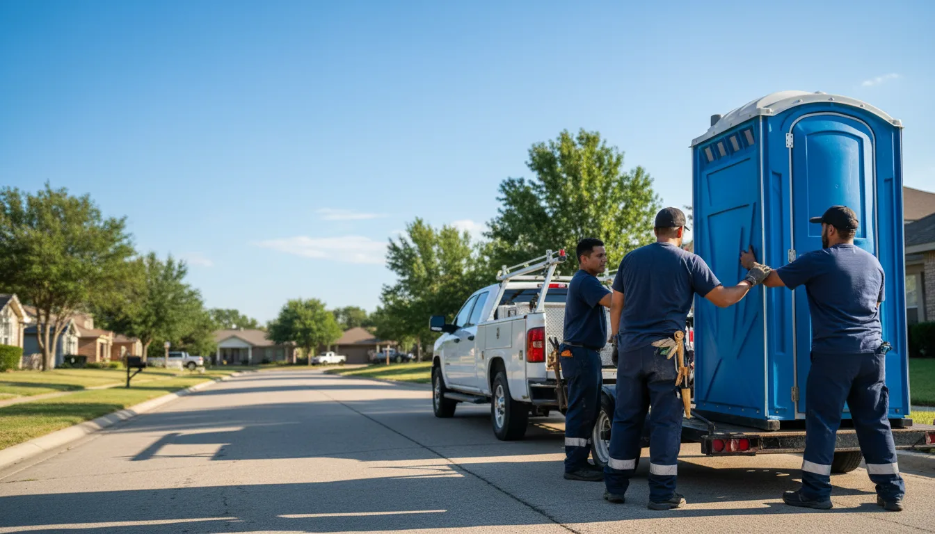 Portable Toilet Rental in Bloomfield, NJ near me
